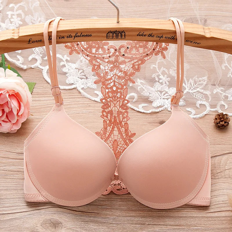 Front Buckle Sexy Push Up Bra