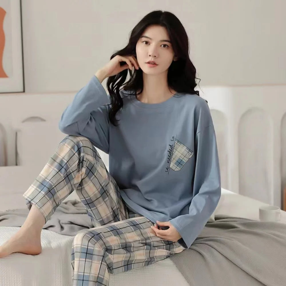 Women's Cotton Pajamas Set