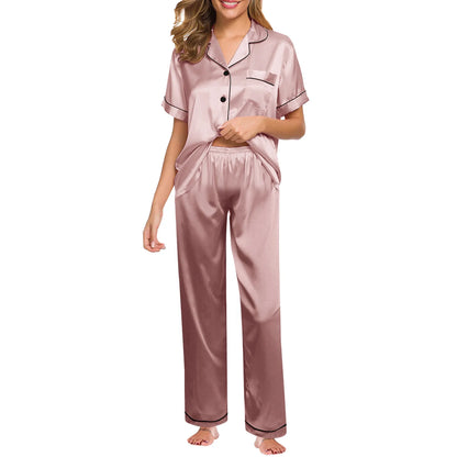 Long Sleeve Sleepwear Two Piece Loungewear